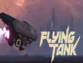 Flying Tank 2026 battling enemies across a futuristic battlefield.