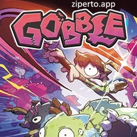 Gobble 2026 characters exploring a hand-painted fantasy stage.