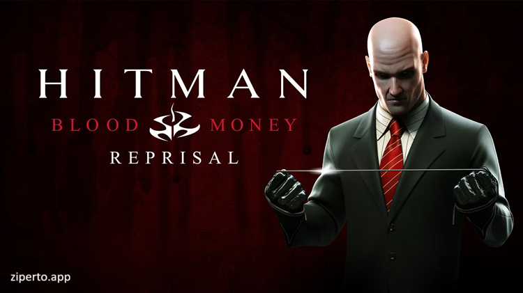 Hitman: Blood Money — Reprisal 2026 features carrying out stealth missions with weapons and disguises.