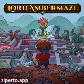Lord Ambermaze hero 2026 exploring a mysterious island filled with monsters and traps.