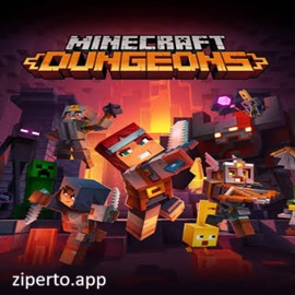 Minecraft Dungeons 2026 heroes battling monsters inside a dungeon.