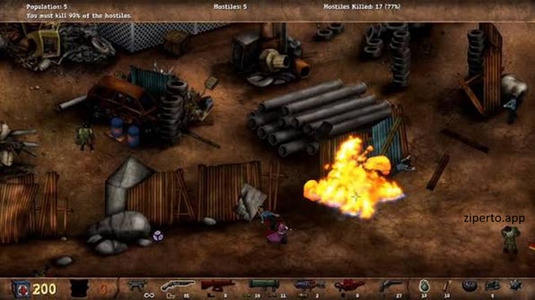 POSTAL Redux 2026 fighting enemies through urban environment with shooter action.