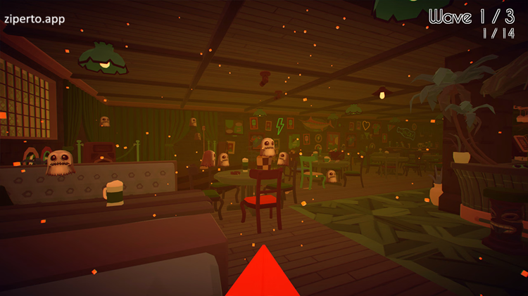 Paper Dash – Invasion of Greed 2026 flying through a ghost-filled world.