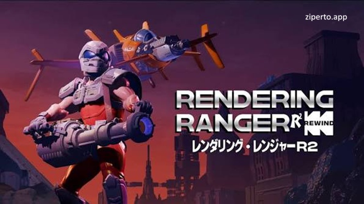 Rendering Ranger: R2 [Rewind] 2026 battling aliens in a 16-bit action stage.