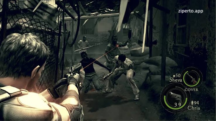 Resident Evil 5 2026 Chris Redfield battling infected enemies.