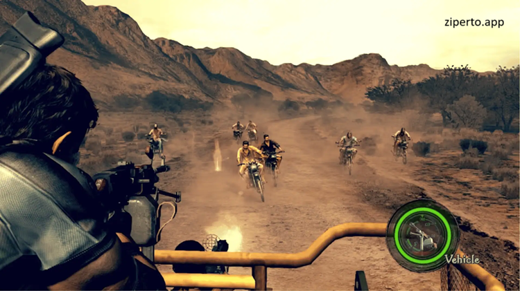 Resident Evil 5 2026 Chris Redfield battling infected enemies.