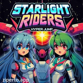 StarLightRiders: HyperJump 2026 ships fighting alien forces in space.