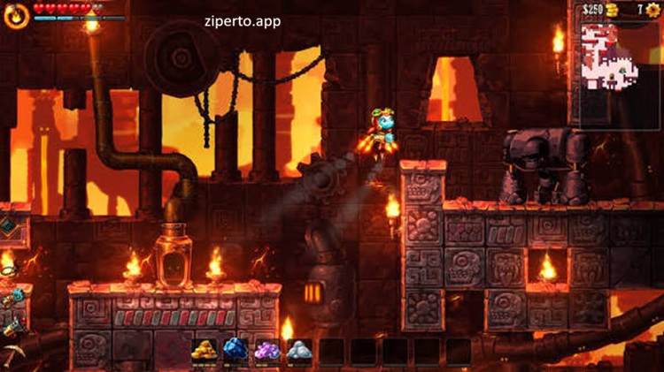 SteamWorld Dig 2 2026 exploring mines filled with treasures, hidden passages and dangerous creatures.