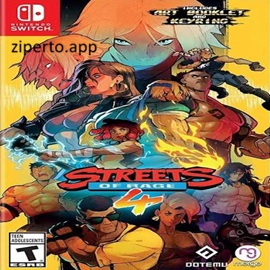 Streets of Rage 4 2026 fighters battling criminals on a city street.