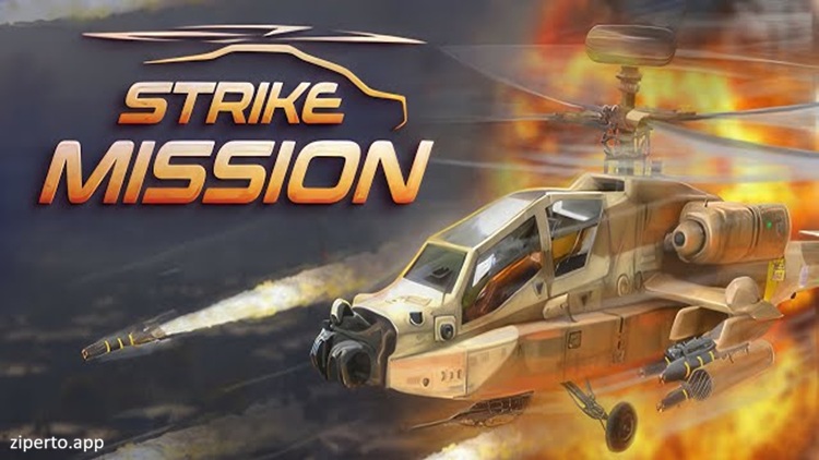 Strike Mission 2026 pilot attacking enemy forces during an aerial combat mission.