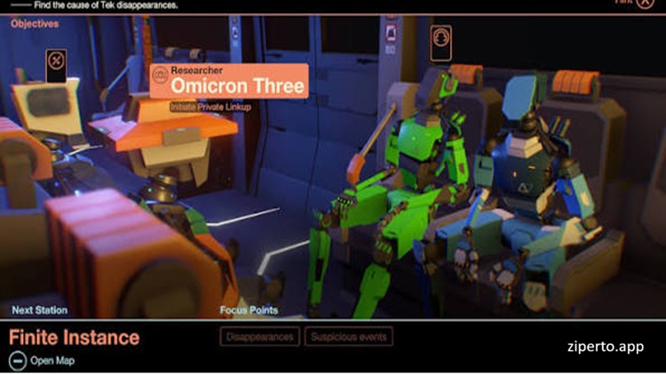 Subsurface Circular 2026 is a robot detective investigating a mystery aboard a subway.