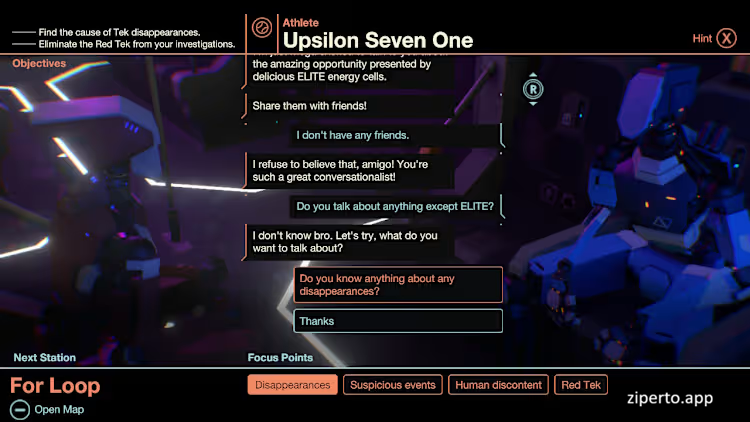 Subsurface Circular 2026 is a robot detective investigating a mystery aboard a subway.