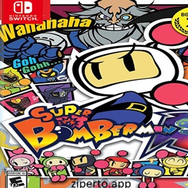 Super Bomberman R 2026 characters placing bombs in a battle arena.