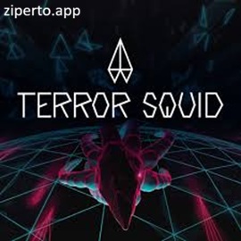 TERROR SQUID 2026 creating dangerous bullet patterns in an arcade arena.