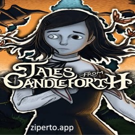 Tales from Candleforth 2026 featuring a dark storybook scene with eerie fantasy imagery.