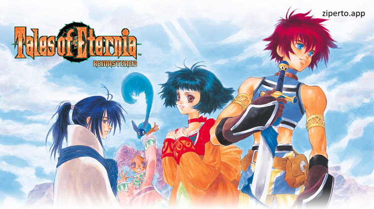 Tales of Eternia Remastered 2026 heroes preparing for a fantasy battle.