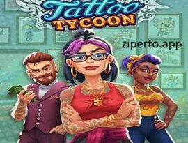 Tattoo Tycoon 2026 featuring tattoo studio management and creative body art designs.