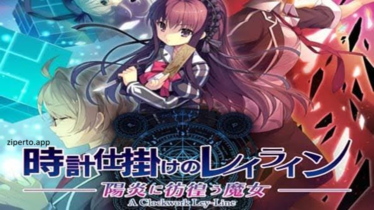Tokeijikake no Ley Line: Kagerou ni Samayou Majo 2026 characters exploring a mystery.