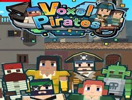 Voxel Pirates 2026 featuring toy-like pirate characters and colorful naval battles.