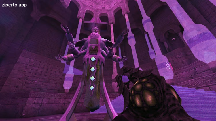 Wrath: Aeon of Ruin 2026showing a warrior facing horrors in a ruined landscape.